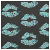 Multicolor-Glitzer-Lippen #4 Stoff (Muster)