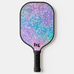 Multicolor-Glitzer-Textur Pickleball Schläger