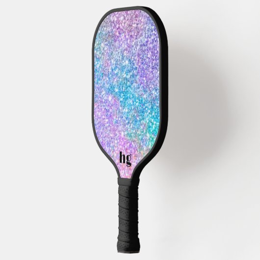 Multicolor-Glitzer-Textur Pickleball Schläger (Links)
