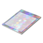 Multicolor-Glitzern Notizblock (Rotiert)