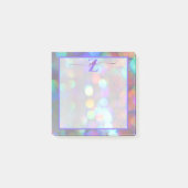 Multicolor-Glitzern Post-it Klebezettel (Vorderseite)