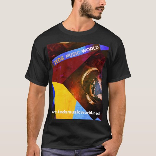 Multicolor Globe T Shirt (Vorderseite)