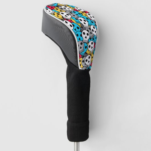 Multicolor Golf Headcover (angewinkelt)
