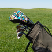 Multicolor Golf Headcover (In SItu)