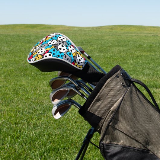 Multicolor Golf Headcover (In SItu)