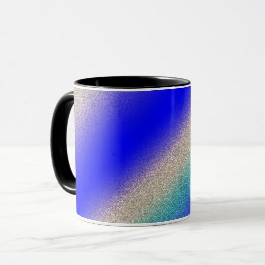 Multicolor Gradient Design Tasse (Vorderseite Links)
