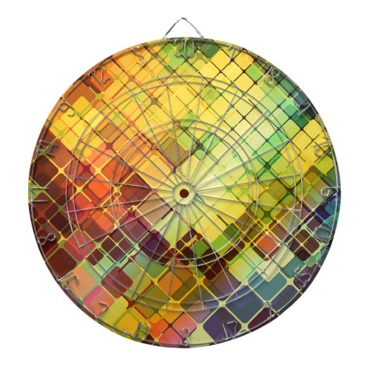 Multicolor-Grafikkarten Optionen 1-9 Dartscheibe (vorne)