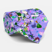 Multicolor Grit Glitzer #5 Krawatte (Gerollt)