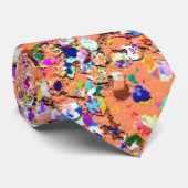 Multicolor Grit Glitzer Krawatte (Gerollt)