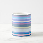 Multicolor grün/grau/beige/rosa/Lila/blau Kaffeetasse (Mittel)
