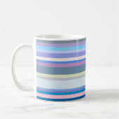 Multicolor grün/grau/beige/rosa/Lila/blau Kaffeetasse (Links)