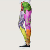 Multicolor hell lotus Blume Leggings (Links)
