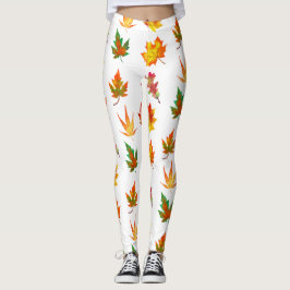 Multicolor-Herbstleaves Leggings