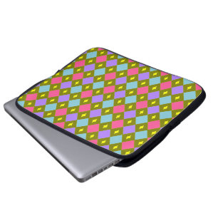 Multicolor Honeycomb Erstellen Sie eine Laptop-Tas Laptopschutzhülle