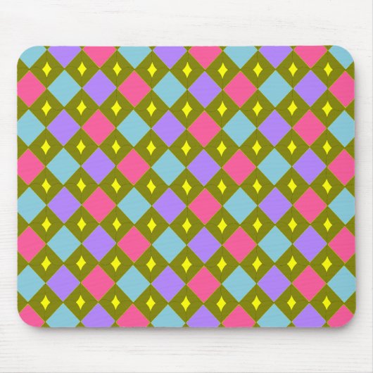 Multicolor Honeycomb Erstellen Sie Ihre eigene Mou Mousepad (Vorne)