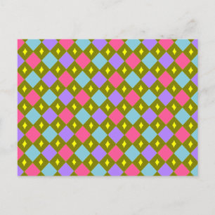 Multicolor Honeycomb Erstellen Sie Ihre eigene Pos Postkarte