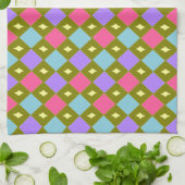 Multicolor Honeycomb You Create Kitchen Handtuch (Gefaltet)