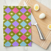 Multicolor Honeycomb You Create Kitchen Handtuch (Viertel Falte)
