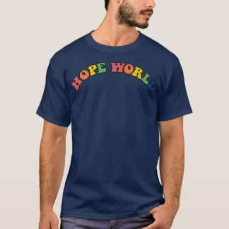 Multicolor Hope World Hobicore Hobi T-Shirt