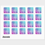 Multicolor Jewel Tones Wedding Stickers (Blatt)