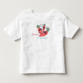 Multicolor-Kaninchen-Cartoon Kleinkind T-shirt (Vorderseite)