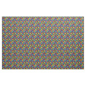 Multicolor Kiwi Muster Stoff (Yard (91,4 cm))