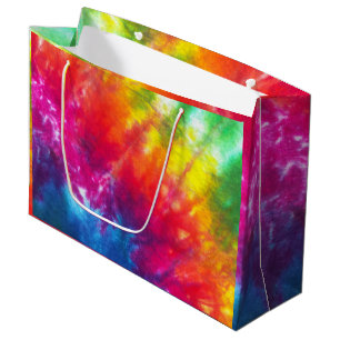Multicolor-Krawatte Große Geschenktüte
