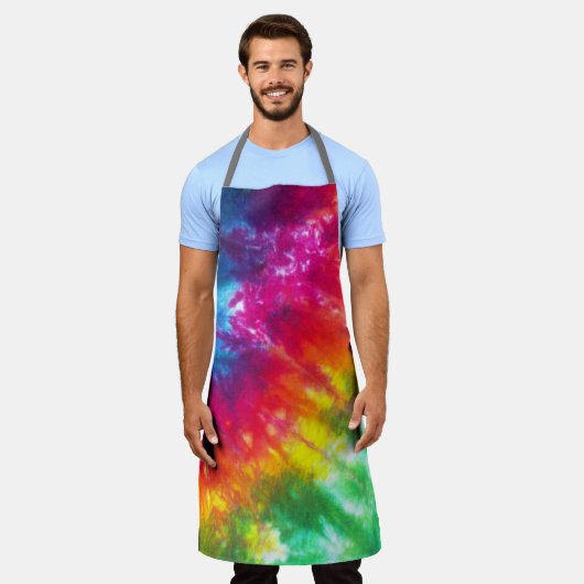 Multicolor-Krawatte Schürze (Getragen)