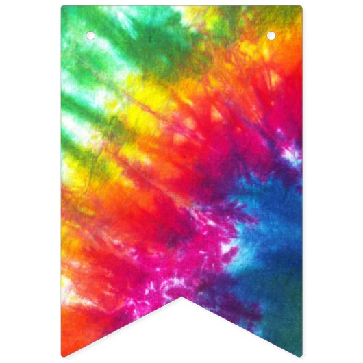 Multicolor-Krawatte Wimpelkette (Zweite Fahne)