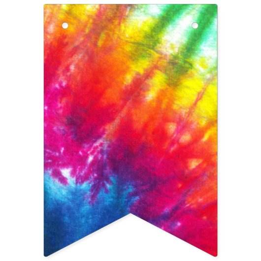 Multicolor-Krawatte Wimpelkette (Dritte Fahne)