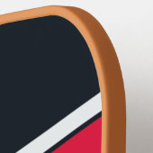 Multicolor-Lässiger Streifen Pickleball Schläger (Linke Seite)