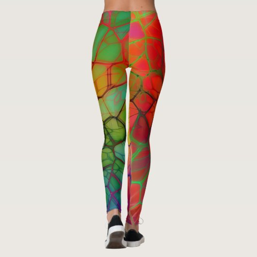 Multicolor Leggings (Rückseite)