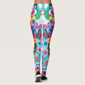 Multicolor leggings innovative designer-inspired (Rückseite)