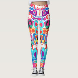 Multicolor leggings innovative designer-inspired