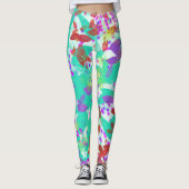 Multicolor-Leggings Leggings (Vorderseite)