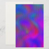 Multicolor Madness Stationary  Briefpapier (Vorne/Hinten)