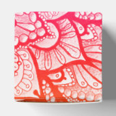 Multicolor-Mandala-Design Originalkunst Geschenkschachtel (Oben)