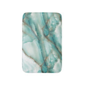 Multicolor-Marmor: Onyx-Glaseffekt. Badematte (Vorderseite Vertikal)