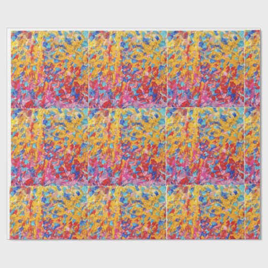 Multicolor Matte Packpapier (Flach)