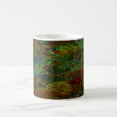 Multicolor-Metallic-Blumenmotive Kaffeemaschine Ta Kaffeetasse (Mittel)