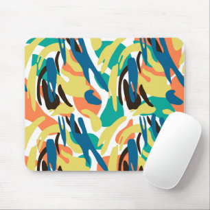 Multicolor Mitte Jahrhundert Moderne Mousepad