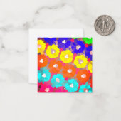 Multicolor Mitteilungskarte (Vorderseite/Rückseite Beispiel)