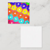 Multicolor Mitteilungskarte (Vorne/Hinten)