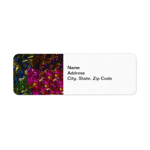 Multicolor Mix Avery-Label