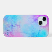 Multicolor Monogram Phone Case iPhone 15 Hülle (Rückseite (Horizontal))