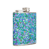 Multicolor Mosaic Modern Grit Glitzer #2 Flachmann (Rechts)