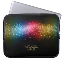 Multicolor-Musiknoten und Individuelle Name