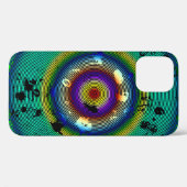 Multicolor-Muster Case-Mate iPhone Hülle (Rückseite (Horizontal))