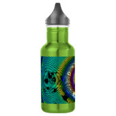 Multicolor-Muster Edelstahlflasche (Links)