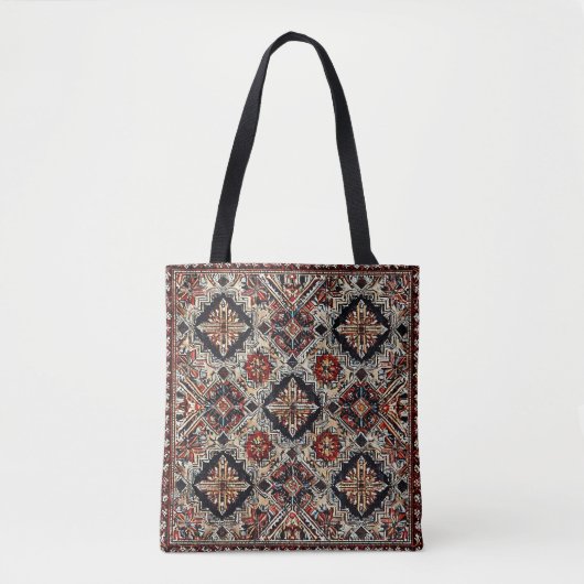 Multicolor-Muster im arabischen Stil Tasche (Vorderseite)